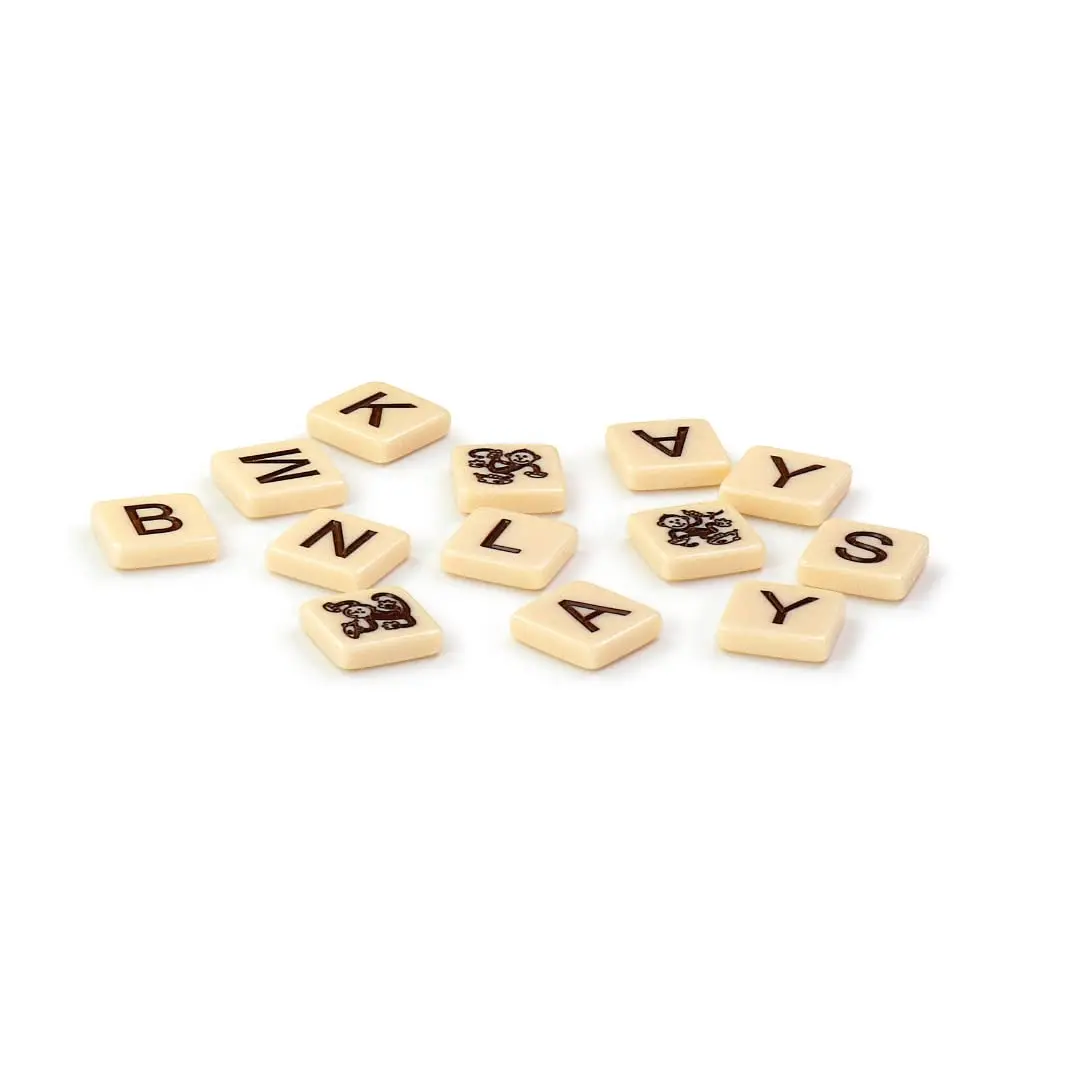 Bananagrams WildTiles Lettered Tile Game 156 g (5.5 oz) | Educational Spelling Improvement Game for Ages 7+ - view 7