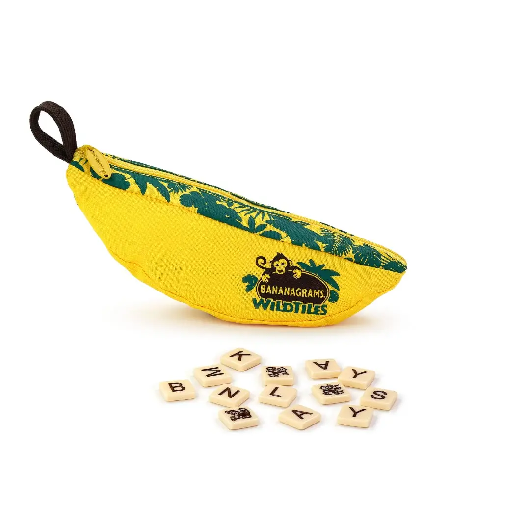 Bananagrams WildTiles Lettered Tile Game 156 g (5.5 oz) | Educational Spelling Improvement Game for Ages 7+ - view 9