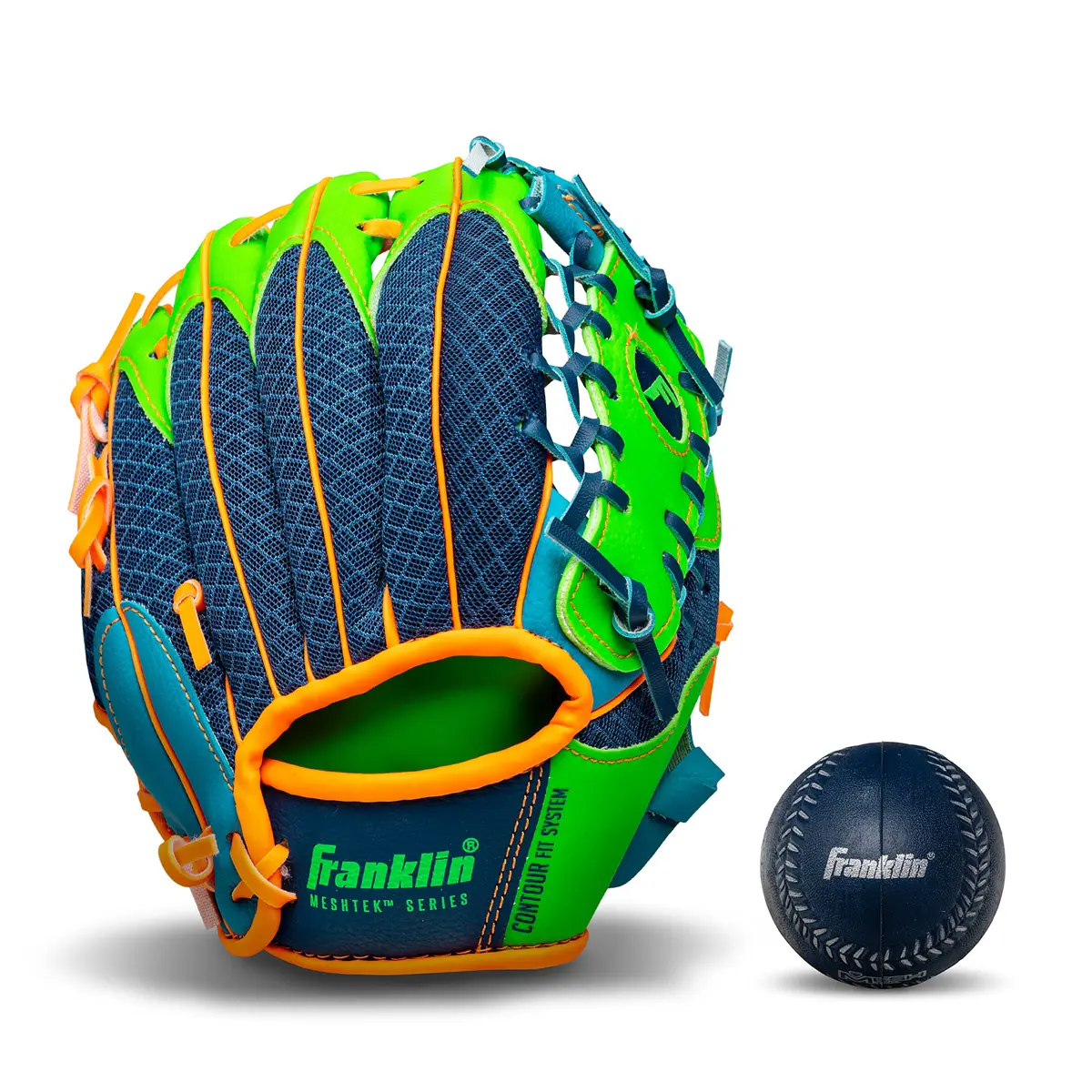 Franklin Sports Teeball Recreational Series Fielding Glove 9.5" | Lightweight, Ready to Play, Kids-Friendly - main product image
