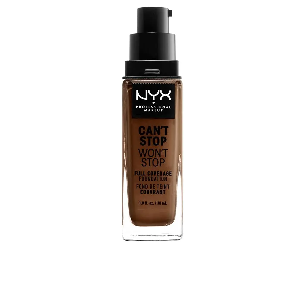 NYX PROFESSIONAL MAKEUP Can't Stop Won't Stop Foundation 30ml (1 Fl Oz) | Full Coverage Matte Finish - main product image