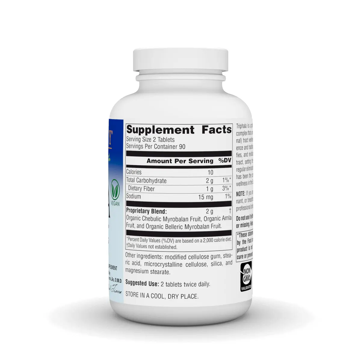 Planetary Herbals Triphala Internal Cleanser 180 Tablets | Supports GI Wellness & Regularity - view 3