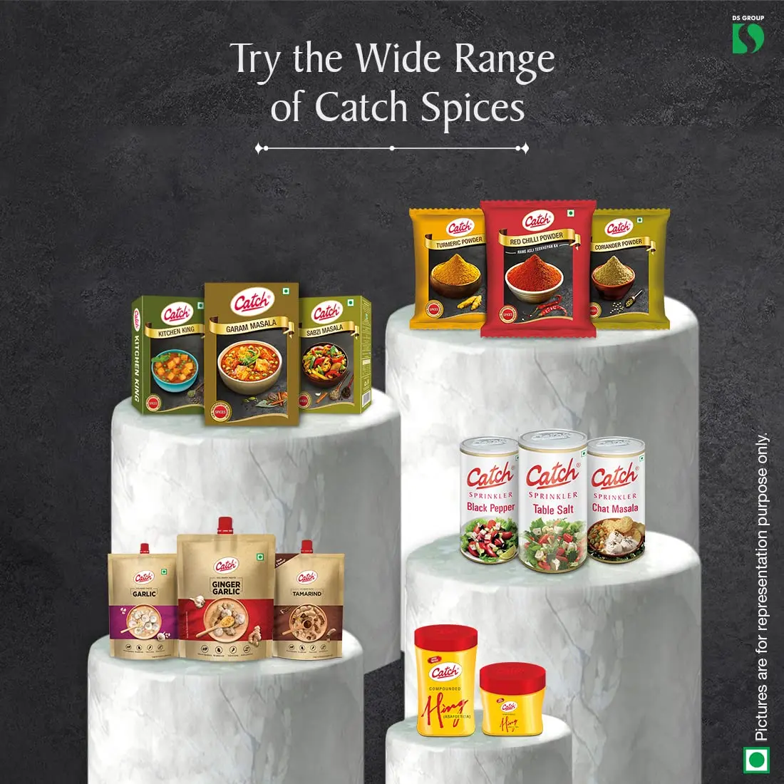 Catch Sprinkles Chat Masala 100g (3.5oz) | Authentic Indian Seasoning Blend - view 6
