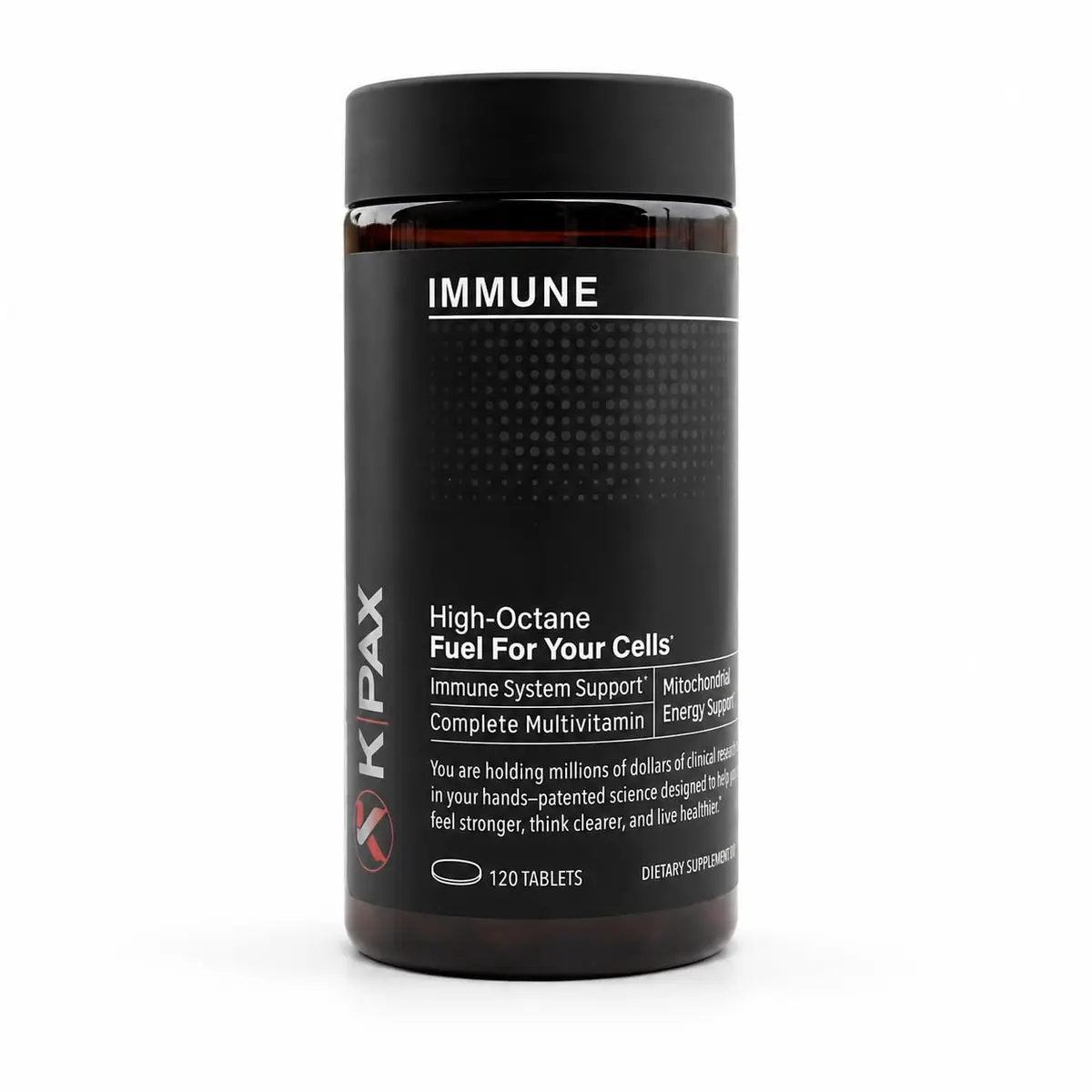 KPAX Immune Mitochondrial Supplement 120 Tablets - main product image