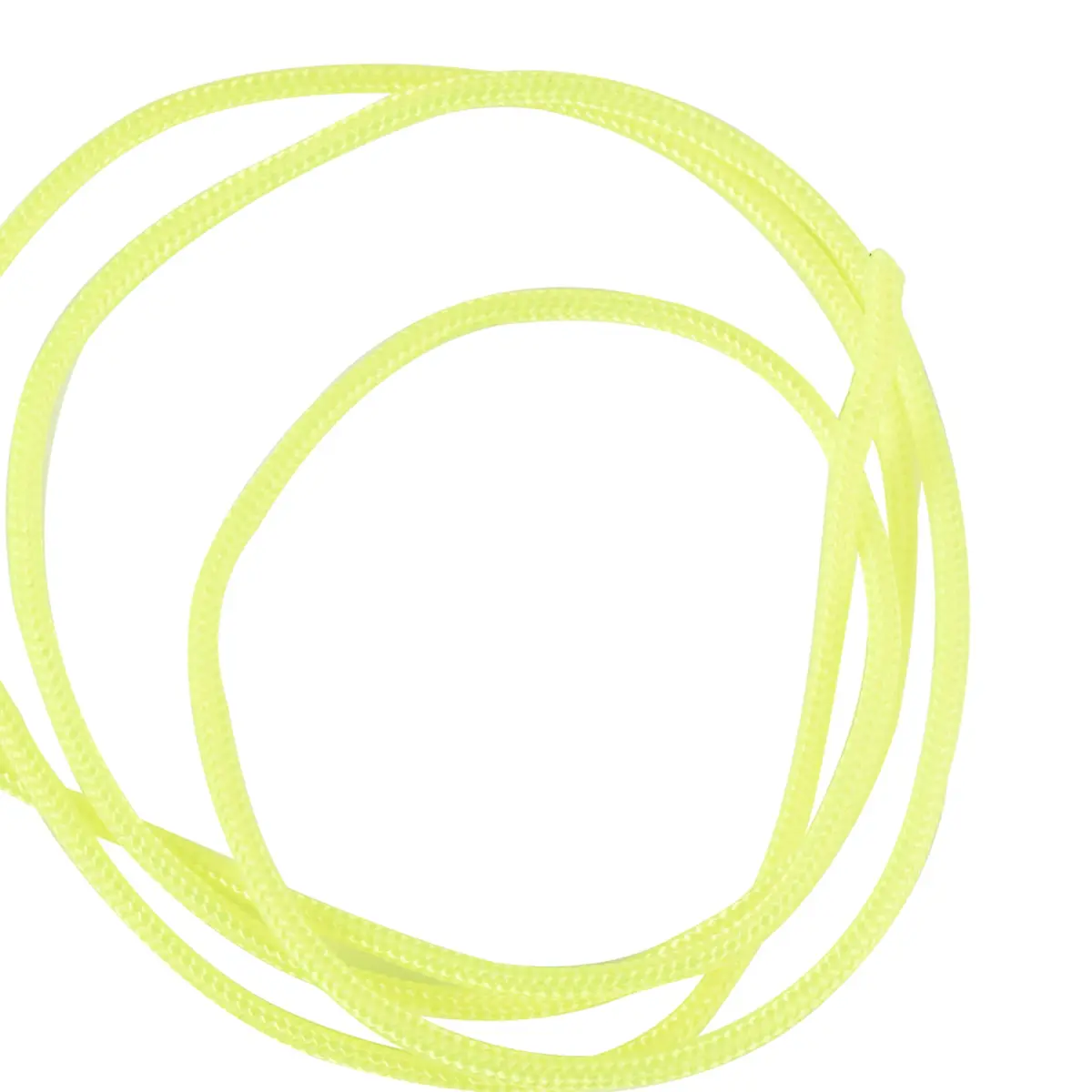 KONMAY Braided Nylon Beading Cord 1.5mm (137m) | Strong, Non-Stretch, Neon Yellow - view 3
