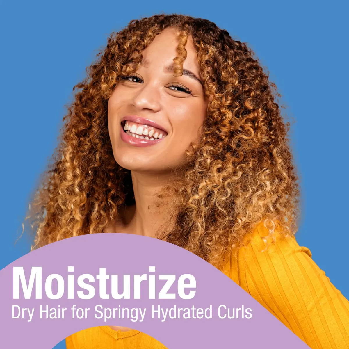 Lottabody Moisture Me Curl & Style Milk with Coconut & Shea Oils, 8 oz | Hydrates, Defines & Softens Curly Hair - view 2