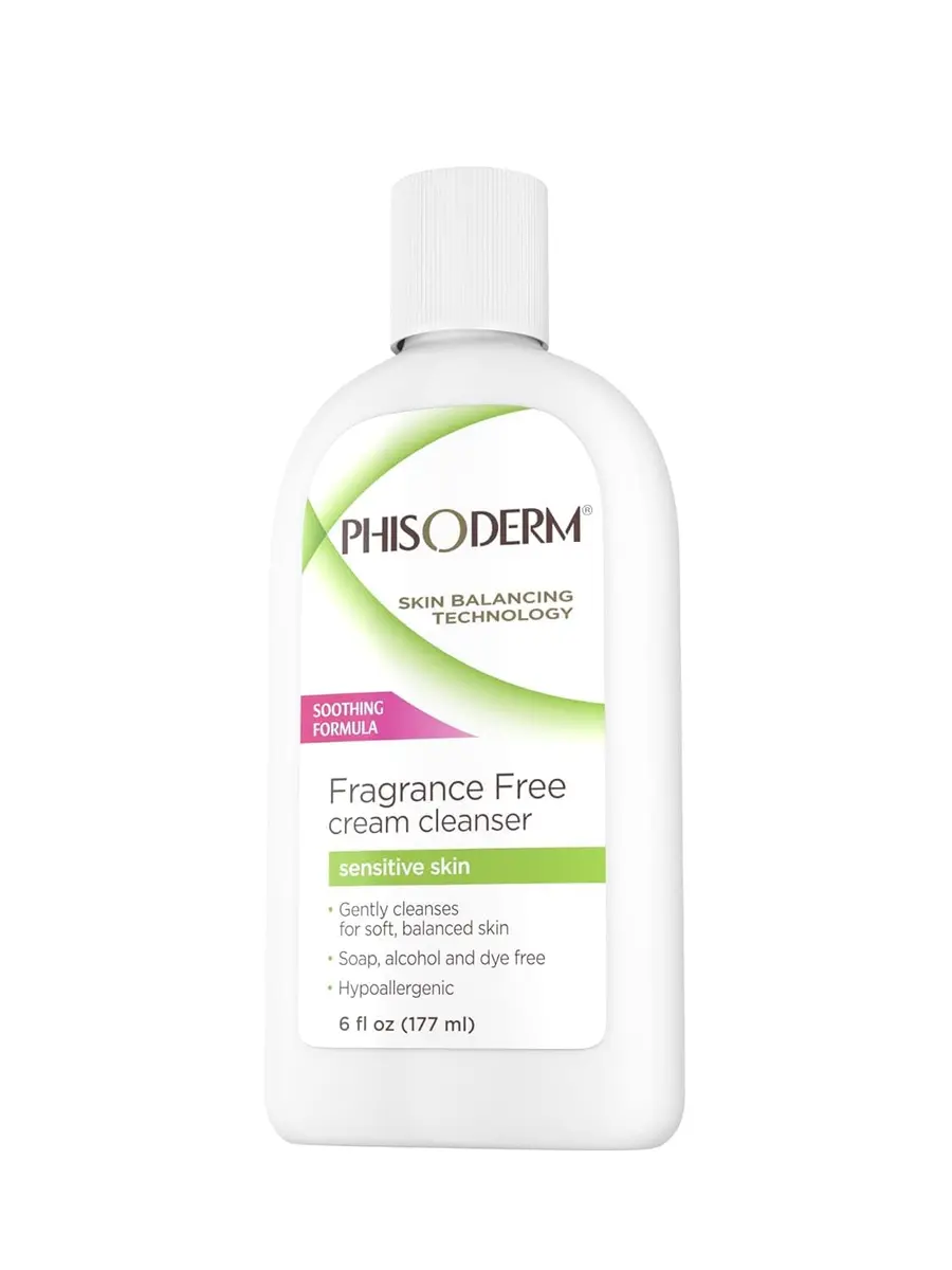 Phisoderm Fragrance Free Cream Cleanser For Sensitive Skin 540ml (18 Fl Oz) | Dermatologist Tested - view 6