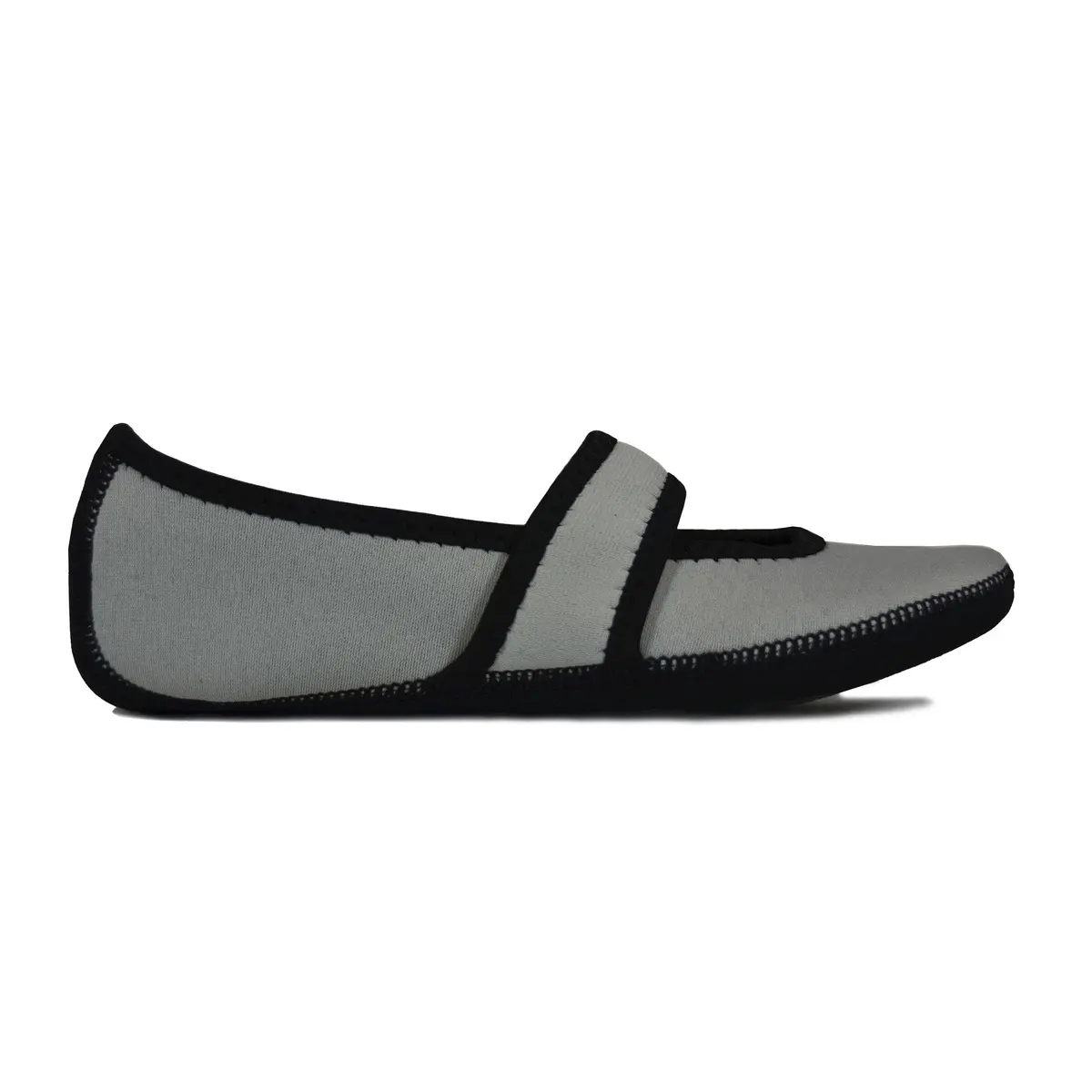 Nufoot Betsy Lou Women's Slippers Gray Medium | Foldable, Flexible Flats, Travel & Indoor Shoes - view 2