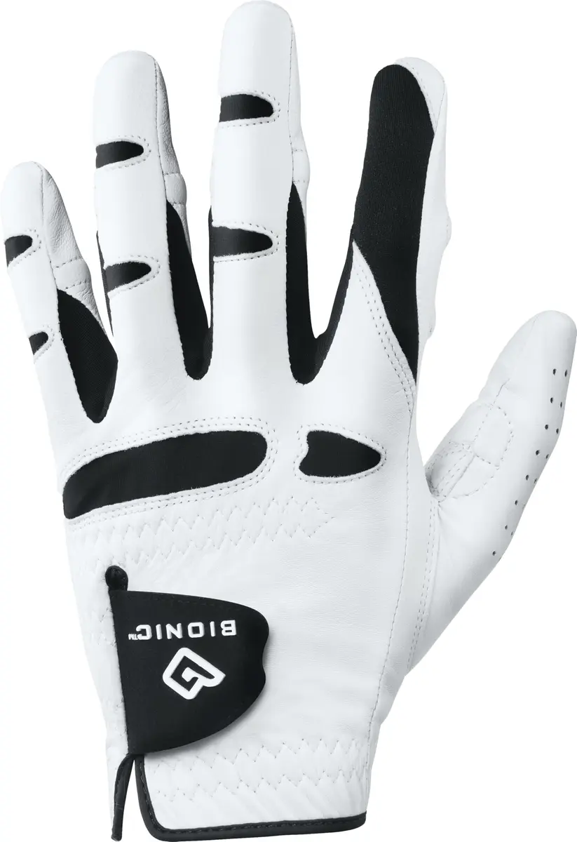 Bionic StableGrip Golf Glove - White (X-Large, Left) | Superior grip & durability for golfers - main product image