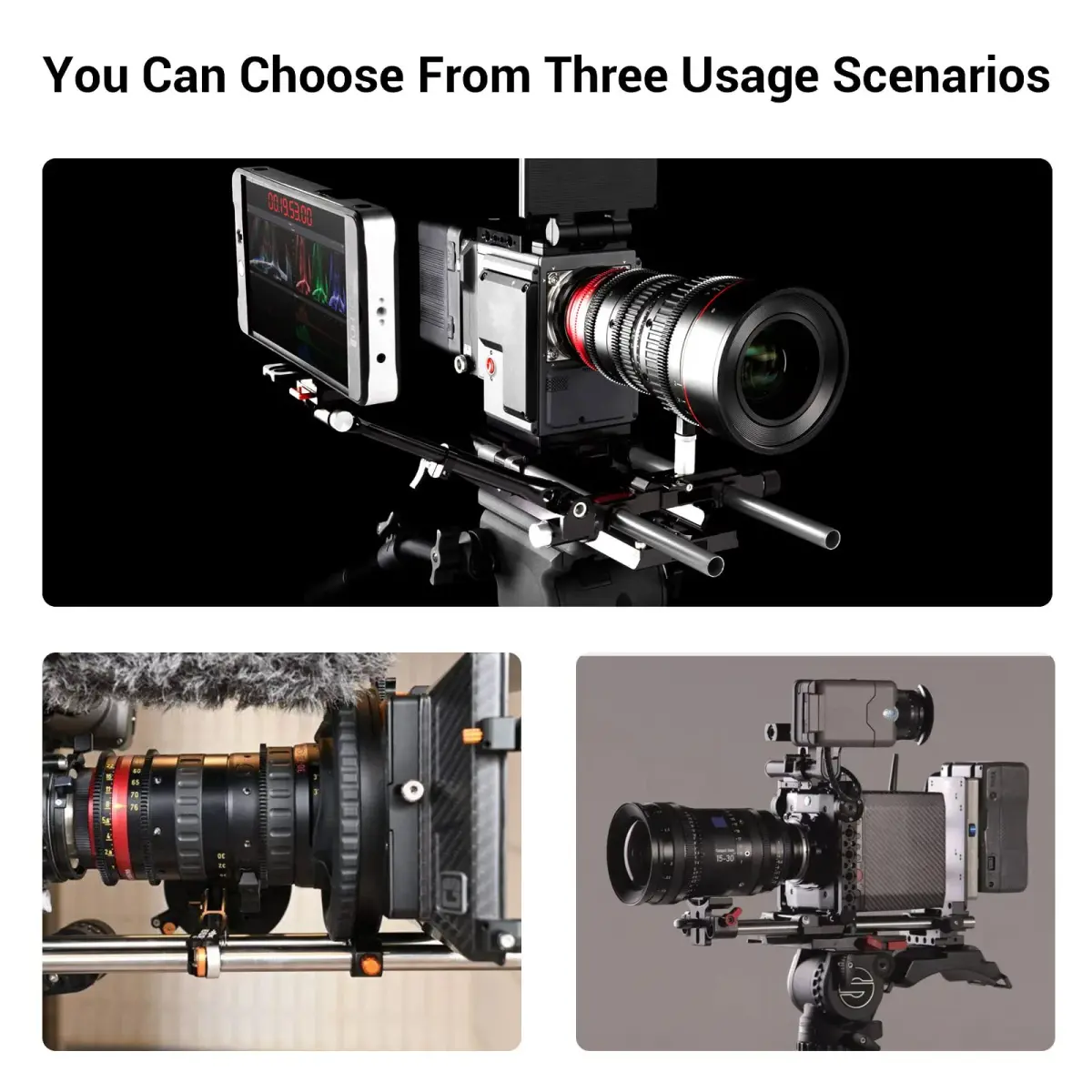 SmallRig 15mm Carbon Fiber Rods 30cm (12") Pack of 2 | Lightweight & Rigid Camera Support - view 6