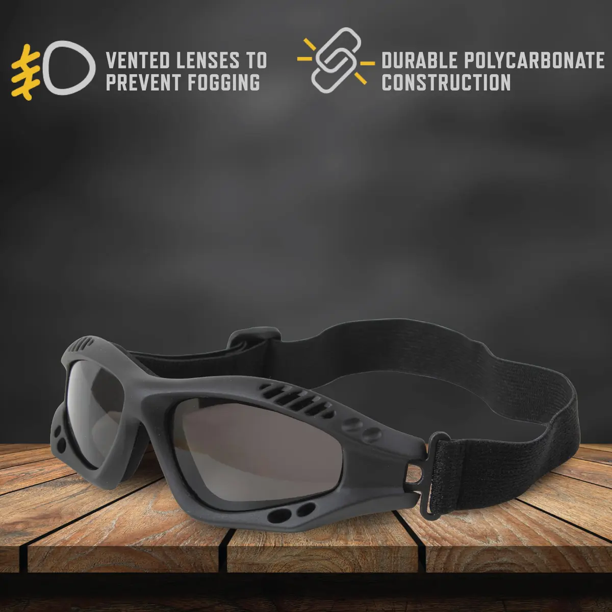 Rothco Ventec Tactical Goggles - Lightweight, Durable Eye Protection for Field Missions and Outdoor Sports - view 4