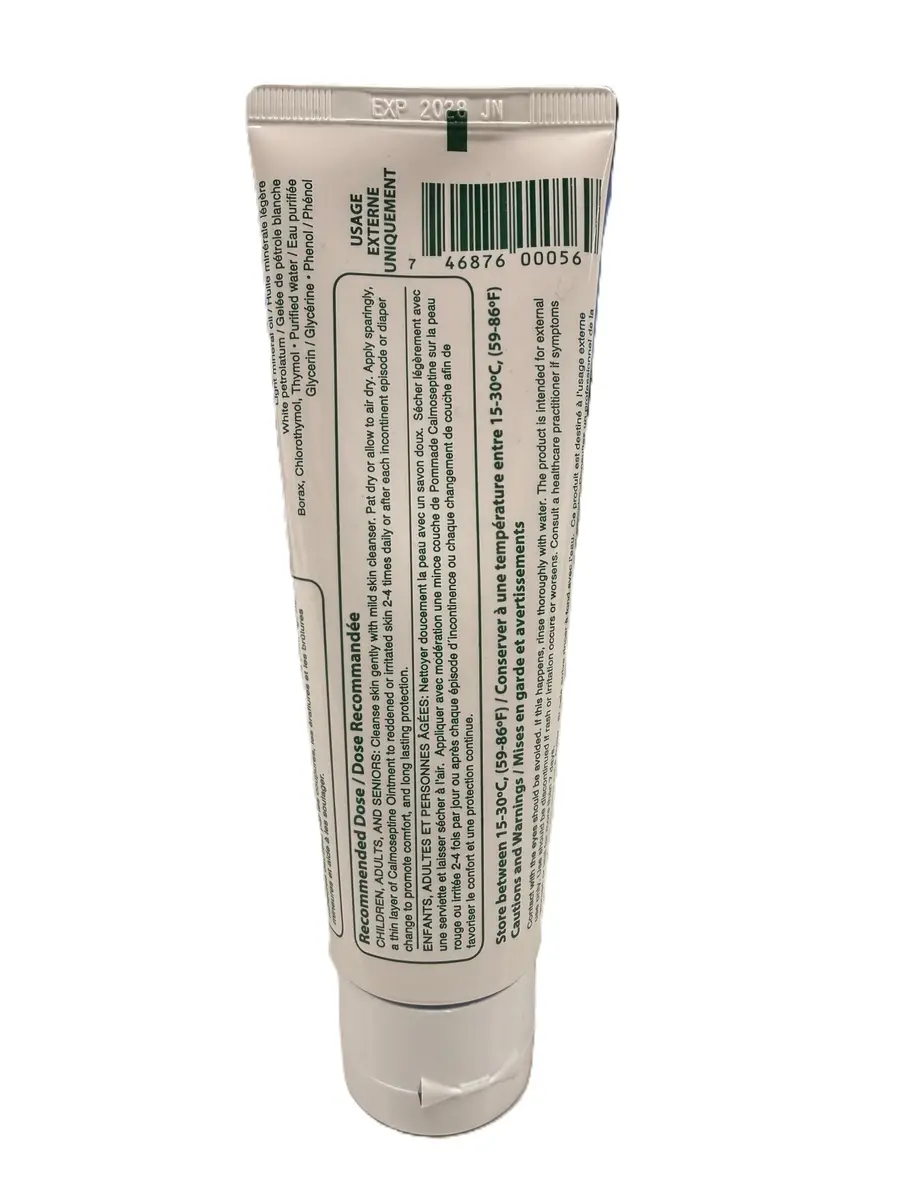 Calmoseptine Ointment 4 Ounce | Skin Irritation & Rash Moisture Barrier - view 2