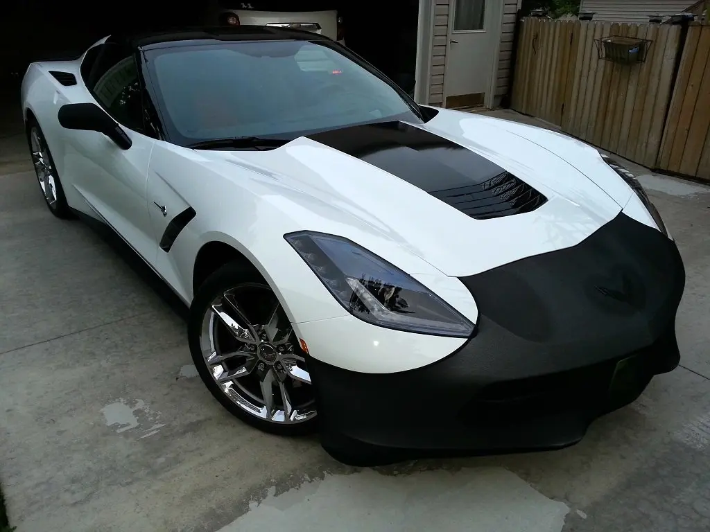 NoviStretch C7 Corvette Stingray Front Bra High Tech Stretch Mask | Contoured Fit & Easy Install - view 6