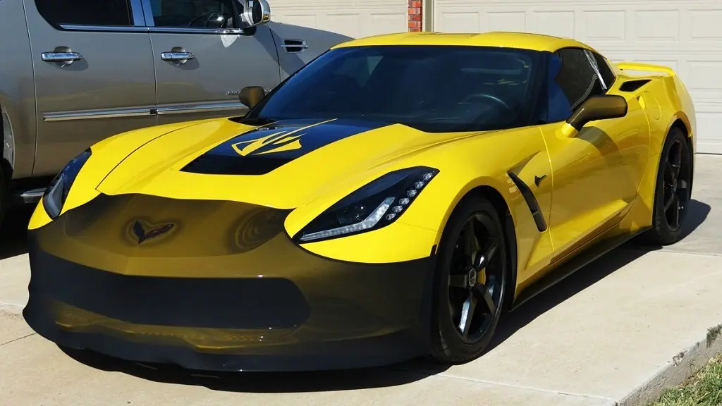 NoviStretch C7 Corvette Stingray Front Bra High Tech Stretch Mask | Contoured Fit & Easy Install - view 3