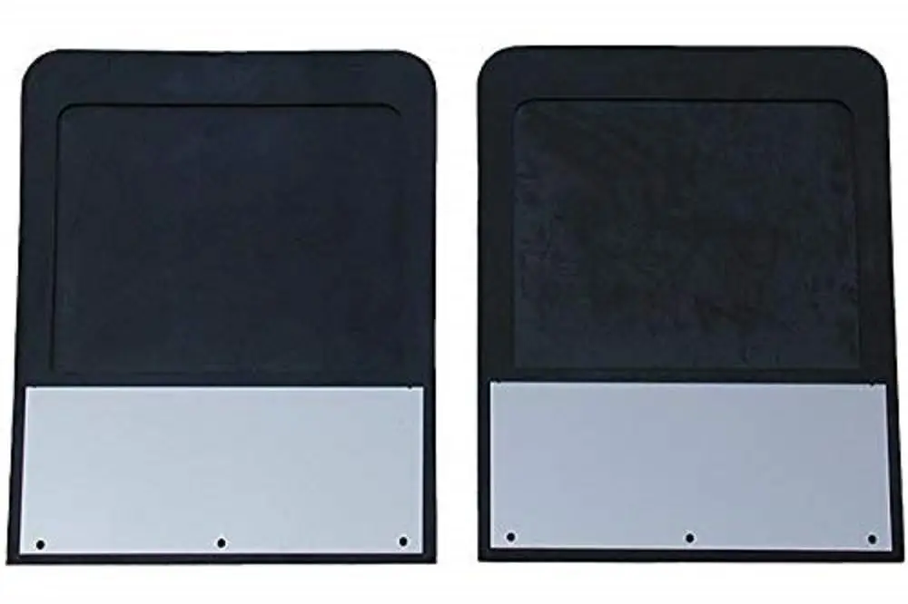 Go Industries S70764SET Mud Flap RED | Vehicle Specific Fit Rubber Mud Flaps for Trucks & SUVs - main product image