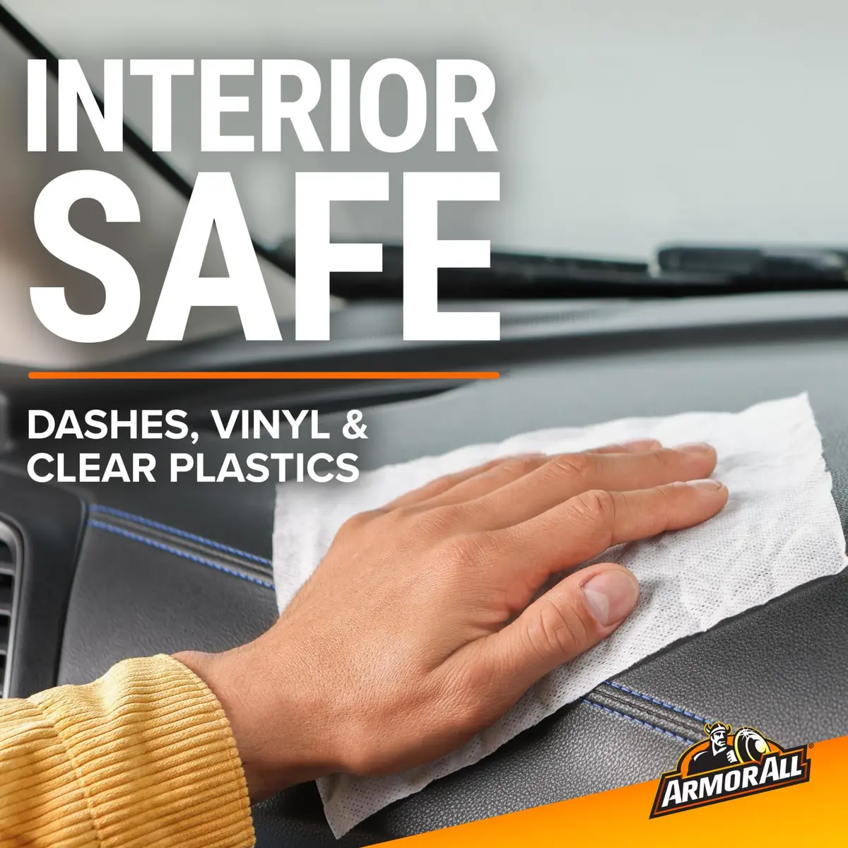 Armor All Interior Car Cleaning Wipes for Vinyl, Fabric, Carpet | Powerful Auto Surface Cleaner - view 4