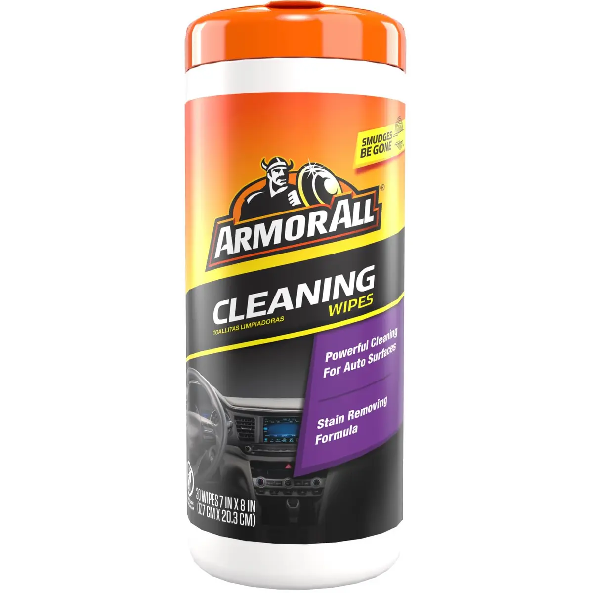 Armor All Interior Car Cleaning Wipes for Vinyl, Fabric, Carpet | Powerful Auto Surface Cleaner - view 6
