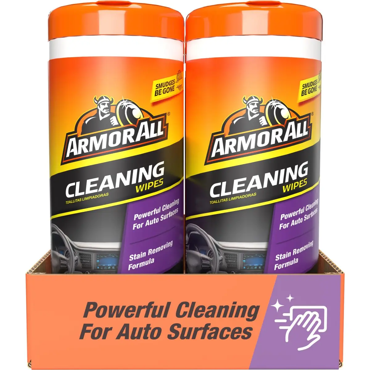 Armor All Interior Car Cleaning Wipes for Vinyl, Fabric, Carpet | Powerful Auto Surface Cleaner - view 8