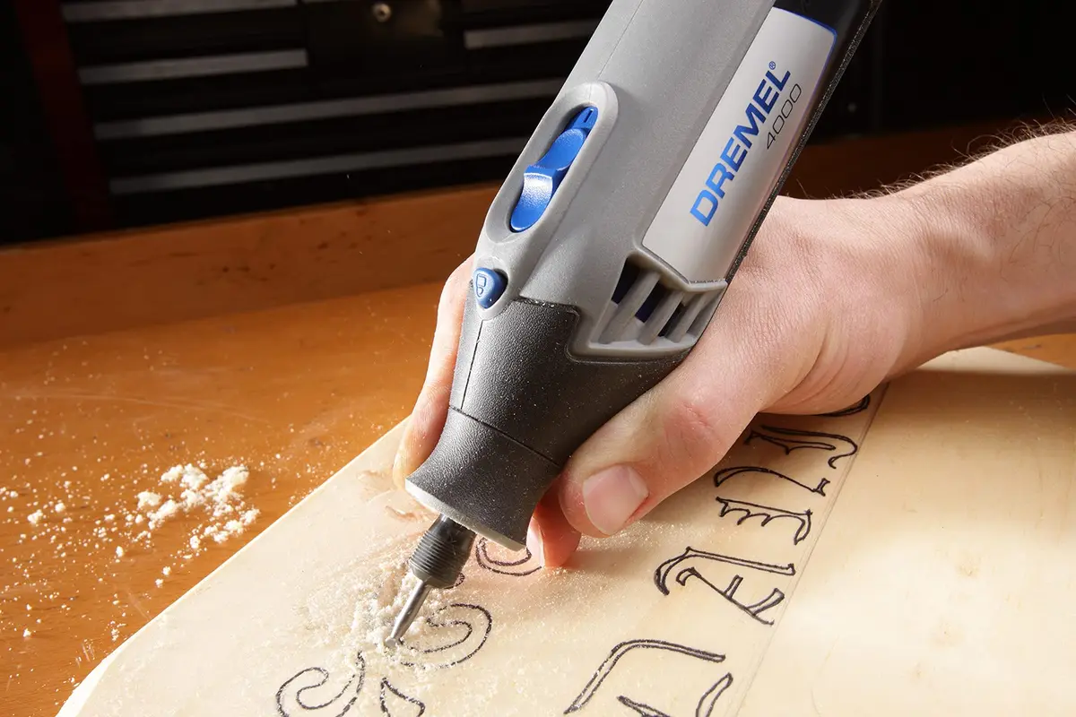 Dremel 709-02 110-Piece All-Purpose Rotary Tool Accessory Kit with Storage Case, Gray | Carving, Sanding, Grinding, Cutting, Polishing - view 4