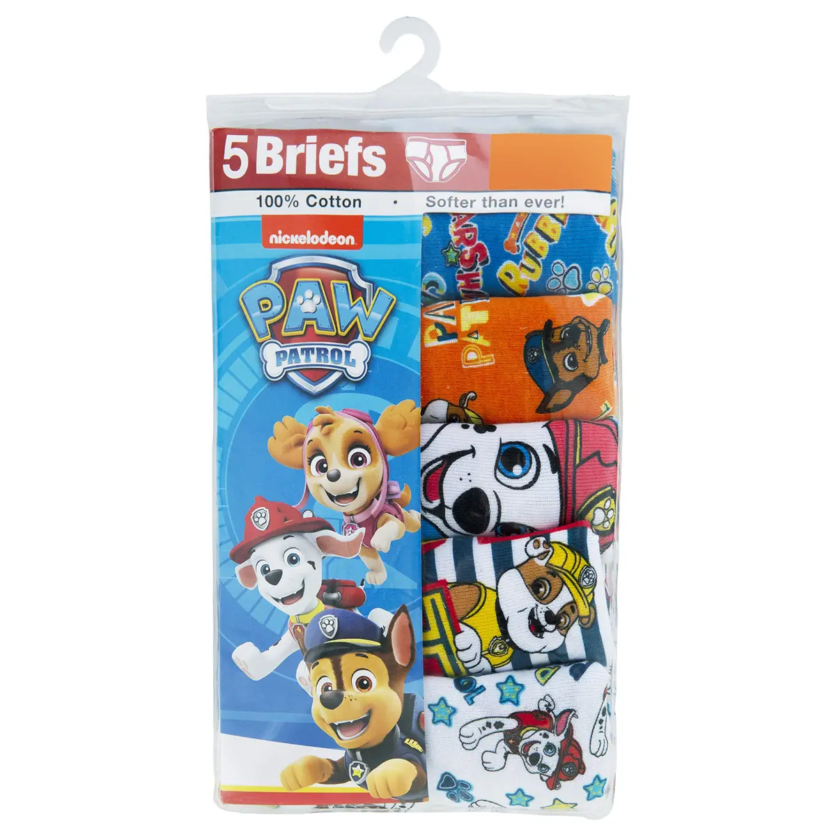 Paw Patrol Underwear Multipacks in Sizes 18M-6 | Colorful Cartoon Designs for Active Kids - view 2