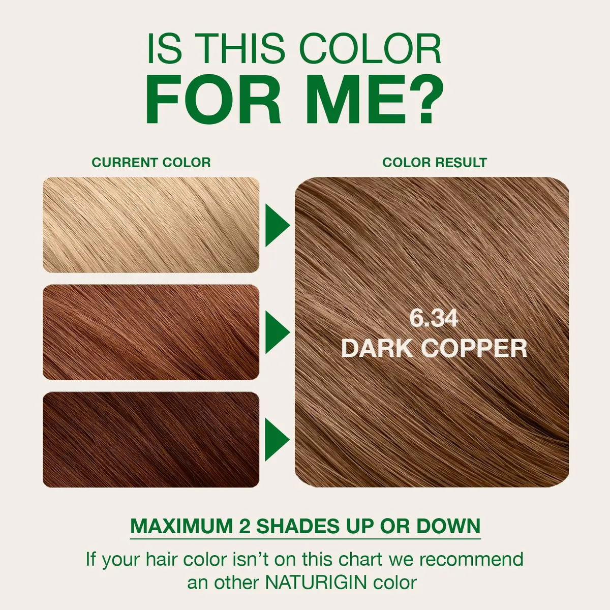 Naturigin Ammonia Free Permanent Hair Color 3.88 Fl Oz | Long-Lasting Copper Shade, Nourishing & Vegan (70-120 chars) - view 7