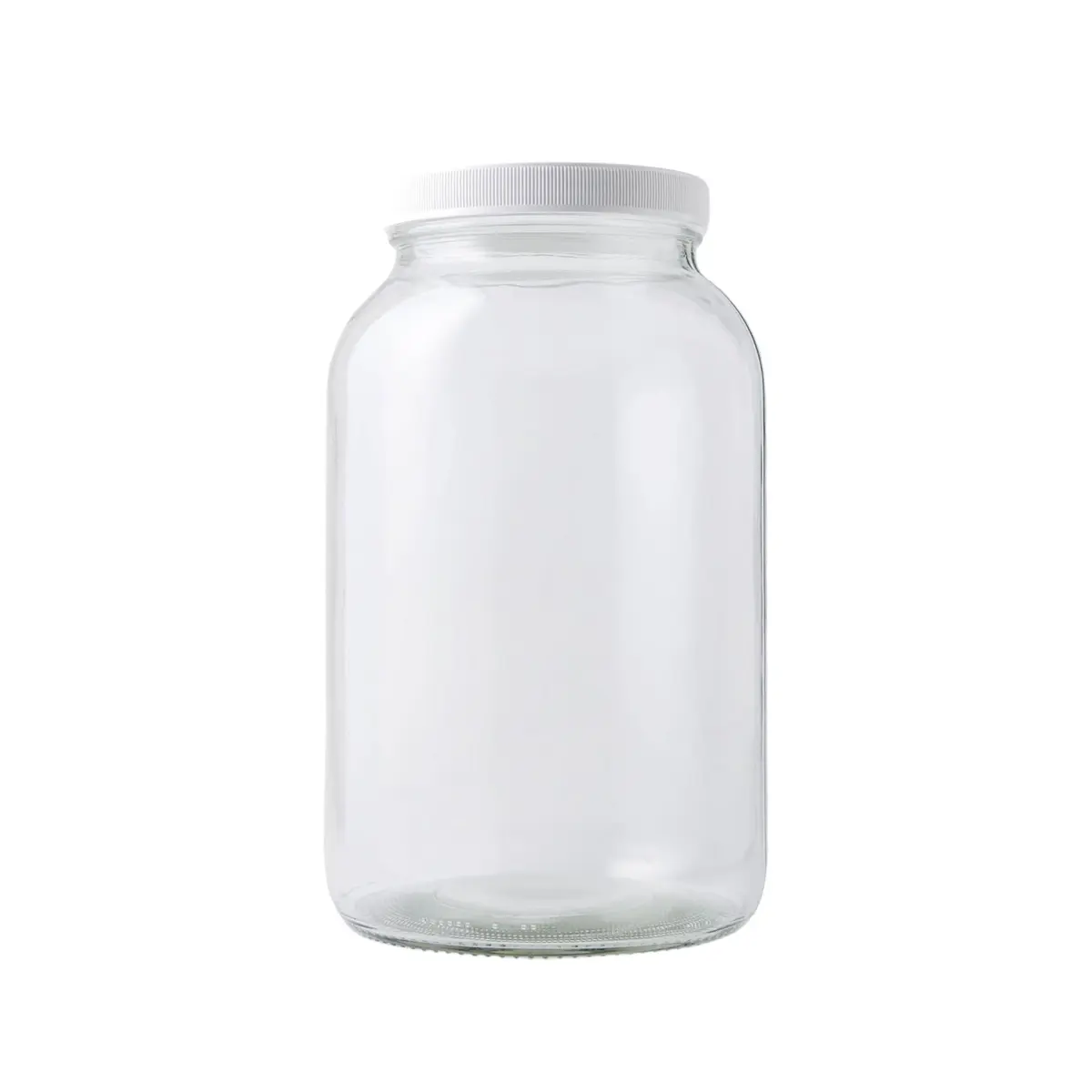 FastRack 1 Gallon Glass Jar with Lid | Wide Mouth Food Storage Container - main product image