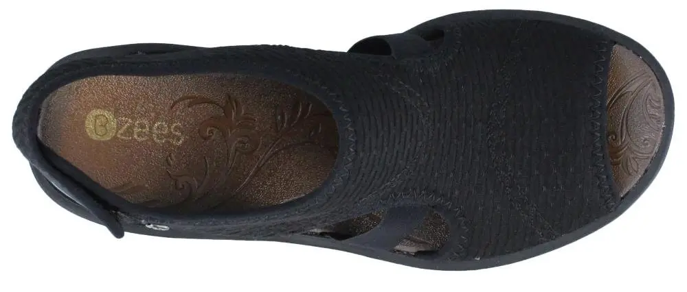 LifeStride Dream Sandal Wedge Heel 9 W US | Cloud Technology & Adjustable Strap - view 4