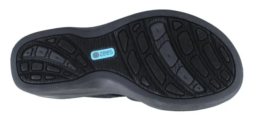 LifeStride Dream Sandal Wedge Heel 9 W US | Cloud Technology & Adjustable Strap - view 5