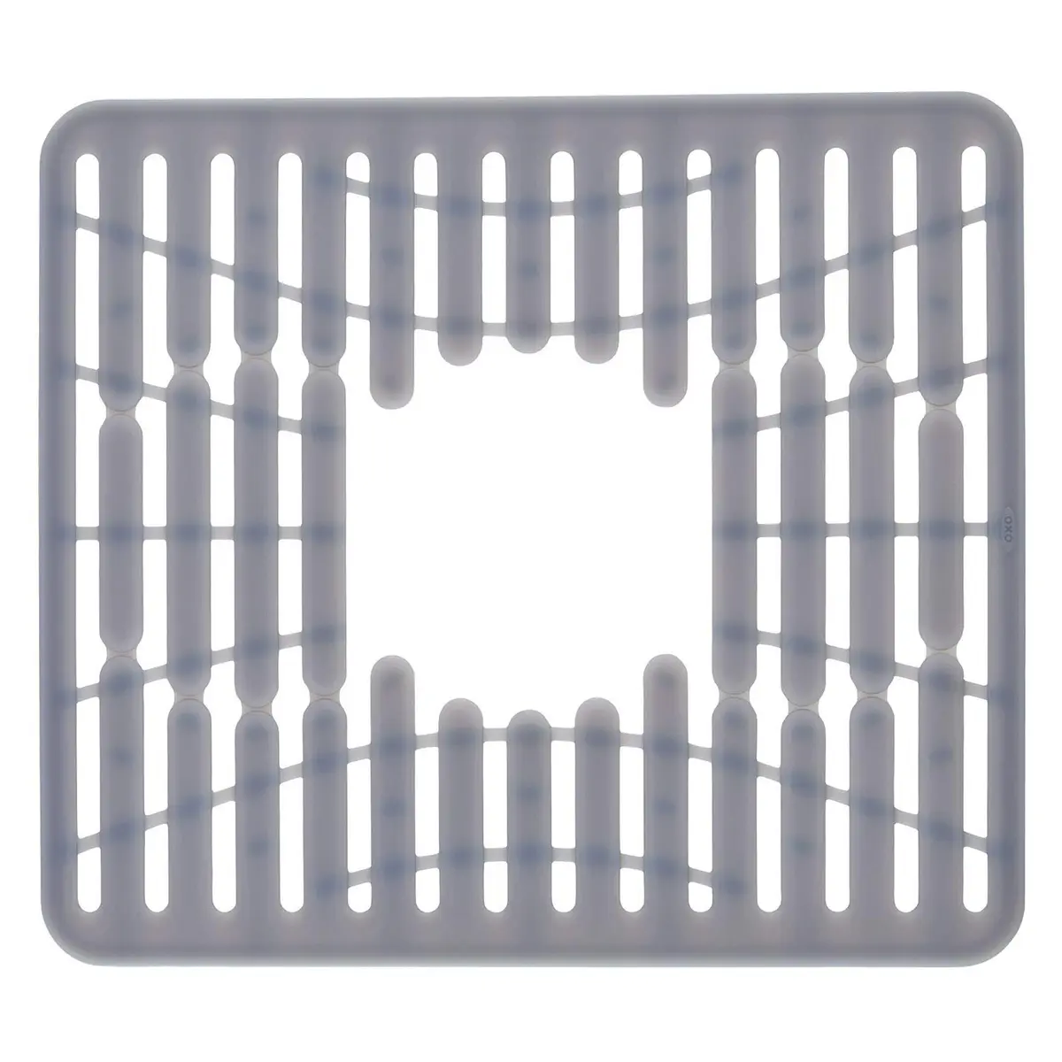 OXO Good Grips Silicone Sink Mat - Small, 32.5 cm (12.75") x 28.6 cm (11.25") | Protects Sinks & Dishes - main product image