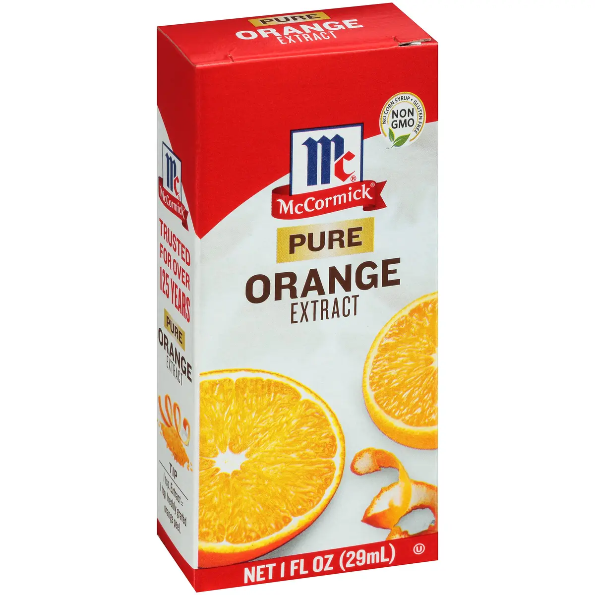 McCormick Pure Orange Extract 29.57ml (1 fl oz) | Concentrated Flavoring Substance for Baking - main product image