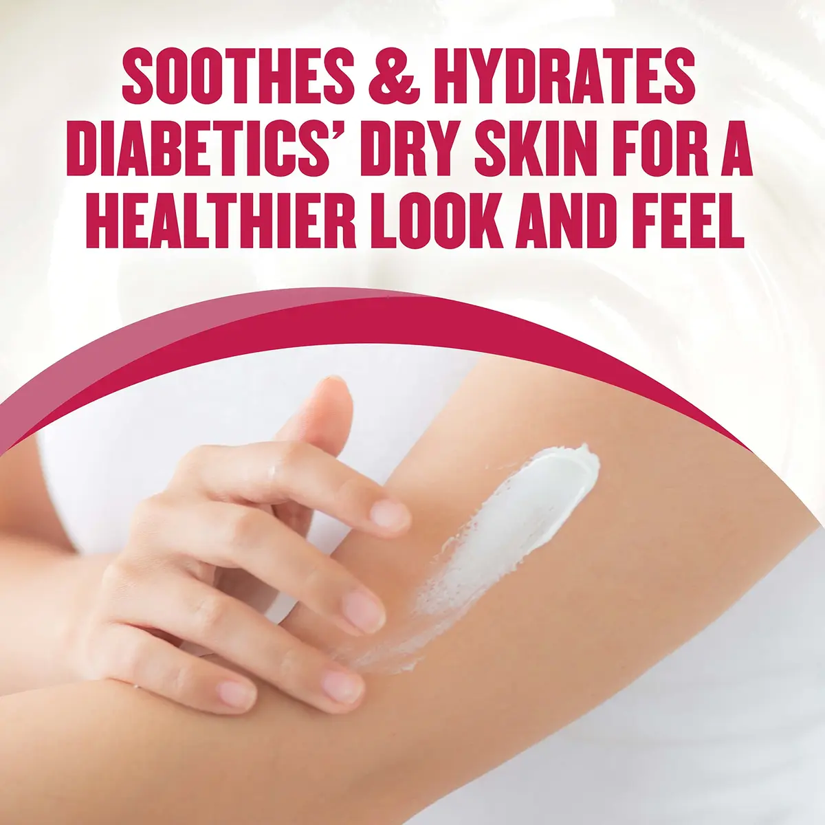 Gold Bond Diabetic Body Lotion, Dry Skin Relief with Vitamin E & Aloe, 4.5 oz (Pack of 2) | Hydrates & Soothes Flaky Skin - view 4