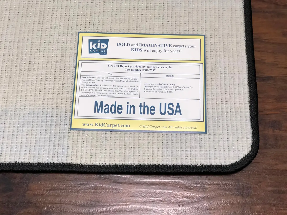 KIDCARPET.COM Total Transportation Play Mat Rug, 6' x 8'6" Rectangle | Child-Safe, Commercial-Grade Play Rug - view 9