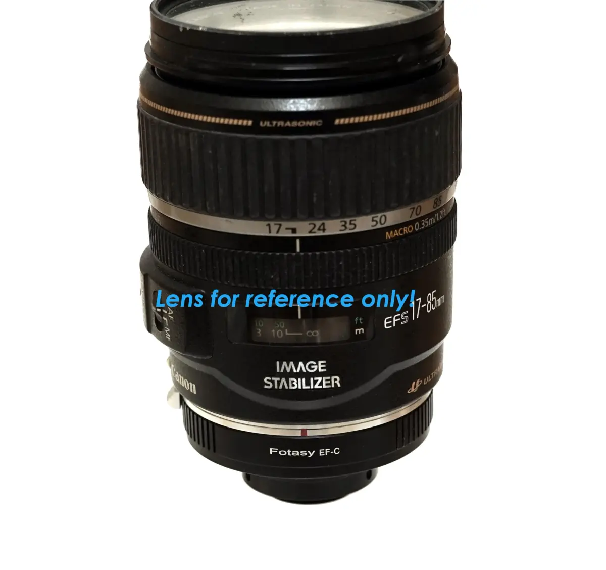 Fotasy EF to C Mount Lens Adapter | Manual Focus for DSLR, CCTV, Microscope Cameras - view 5