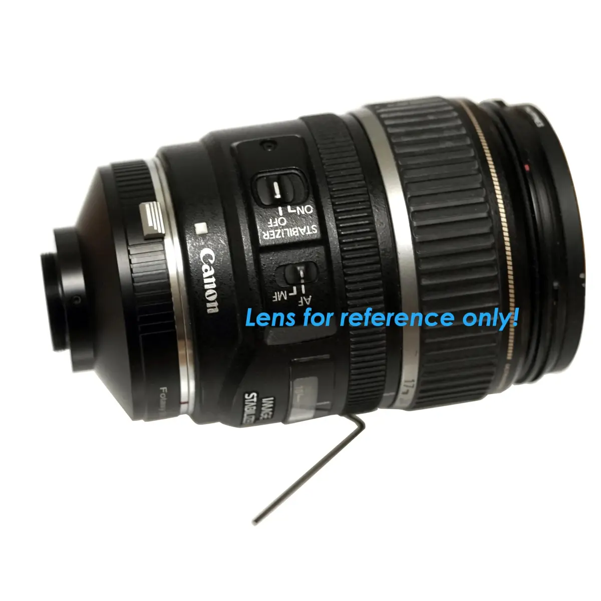 Fotasy EF to C Mount Lens Adapter | Manual Focus for DSLR, CCTV, Microscope Cameras - view 6