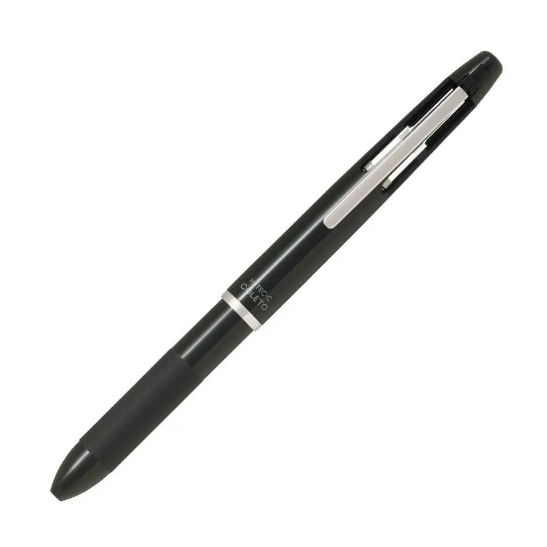 PILOT Hi-Tec-C Coleto 500 Multi Pen Body, Black, 4-Cartridge Capacity | Smooth Ink Flow Writing Instrument - main product image