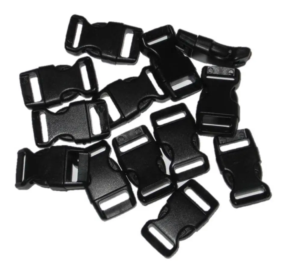 Import 1/2" Curved Side Release Buckles for Paracord Bracelets | Comfortable Fit, 5-250 Count - view 3