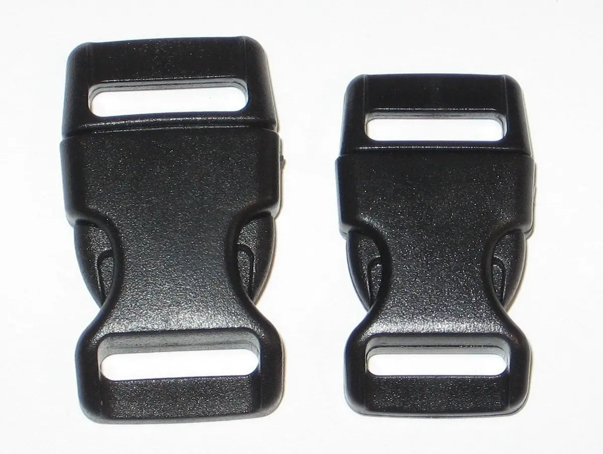 Import 1/2" Curved Side Release Buckles for Paracord Bracelets | Comfortable Fit, 5-250 Count - view 4