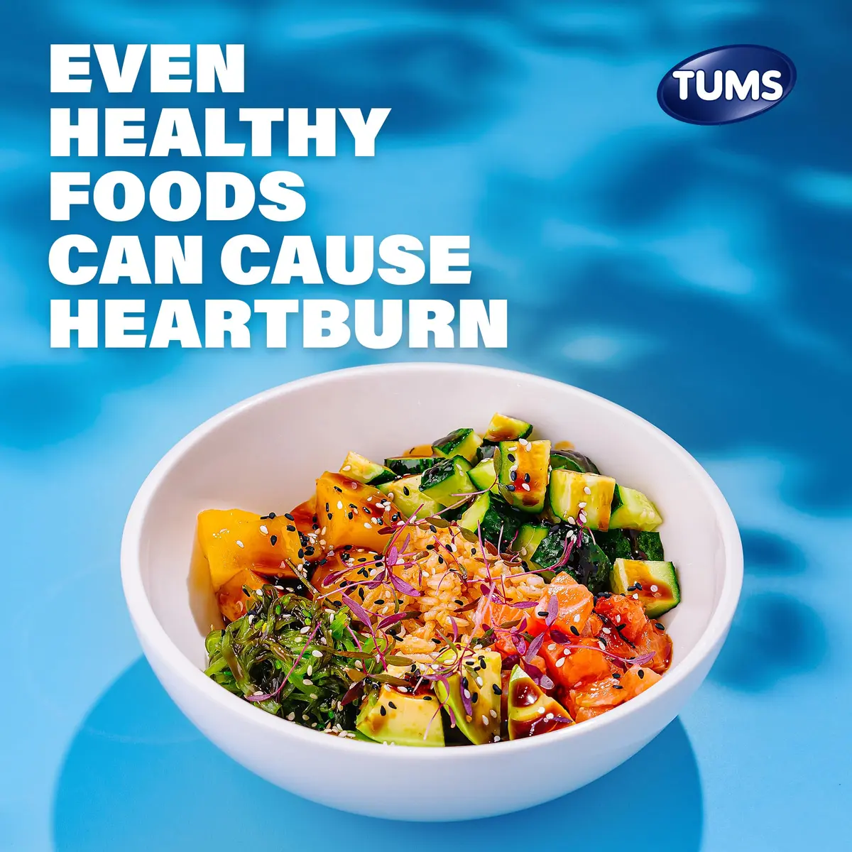 TUMS Smoothies Antacid Tablets 140 Count | Heartburn Relief in Assorted Fruit - view 5