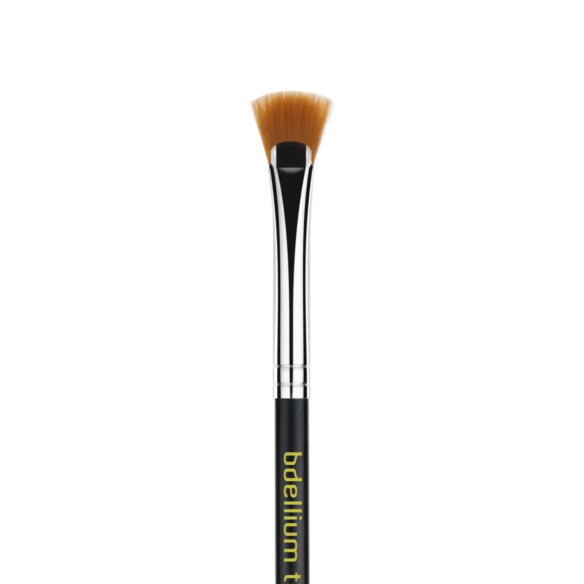 Bdellium Tools Maestro Series 732 Mascara Fan Brush - Black, 15.5 cm (6.1 inches) | Minimizes Clumping & Smearing - view 2