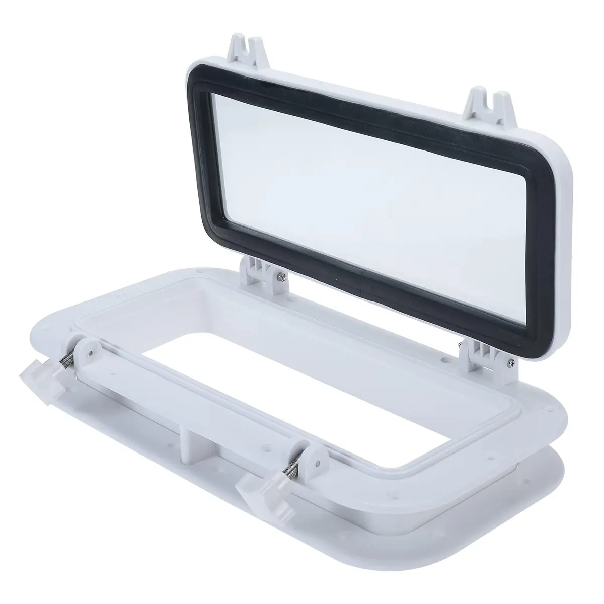 Amarine Made 15.7"x7.9" Porthole Window White | Marine-Grade ABS, Easy Install, Waterproof - main product image