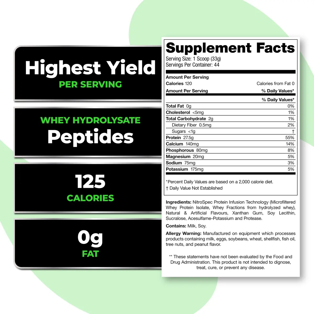 Species Nutrition Isolyze Whey Protein Powder, Vanilla Peanut, 1.55 lb | High Purity & Fast Absorption - view 3