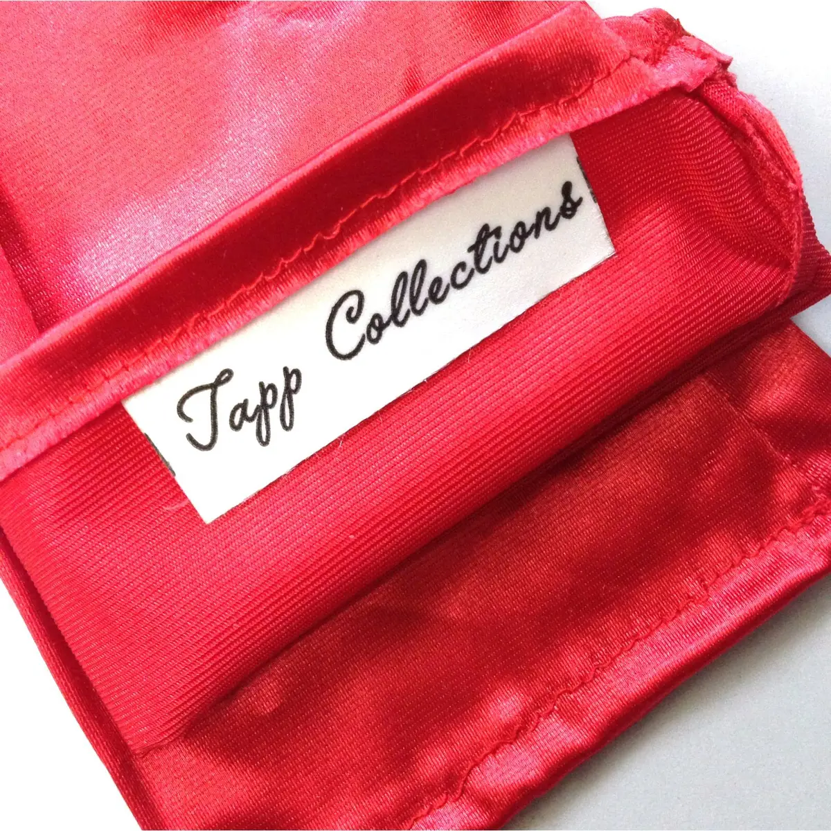Tapp Collections Classic Adult Satin Gloves 22" Long Red | Elegant Opera Length for Formal Occasions - view 2