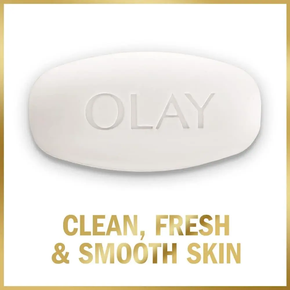 Olay Fresh Outlast Cooling White Strawberry & Mint Bar Soap 4-Pack | Hydrates Skin with 10x More Moisturizers - view 6