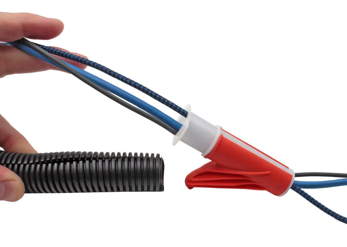 Electriduct Wire Loom Insertion Tool Set for 3/8" to 2" Conduit Sleeving | Ergonomic, Efficient, USA Import - view 6