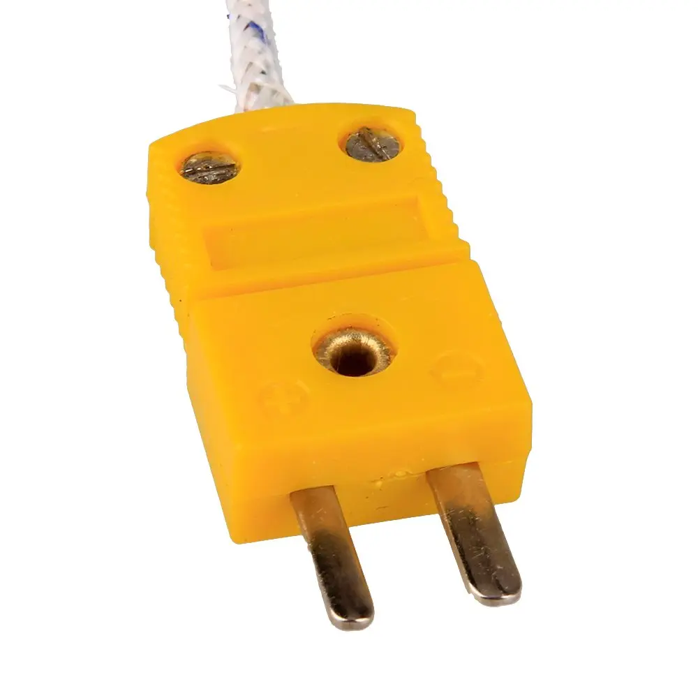 ZJIA K Type Mini-Connector Thermocouple Temperature Probe Sensor 3M (9.8ft) | Measures -50~700°C for Industrial Use - view 5