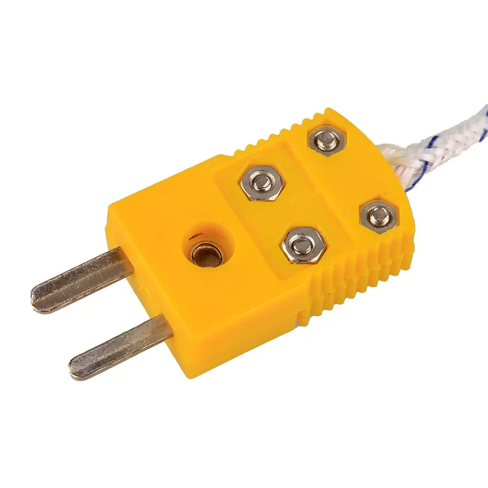 ZJIA K Type Mini-Connector Thermocouple Temperature Probe Sensor 3M (9.8ft) | Measures -50~700°C for Industrial Use - view 4