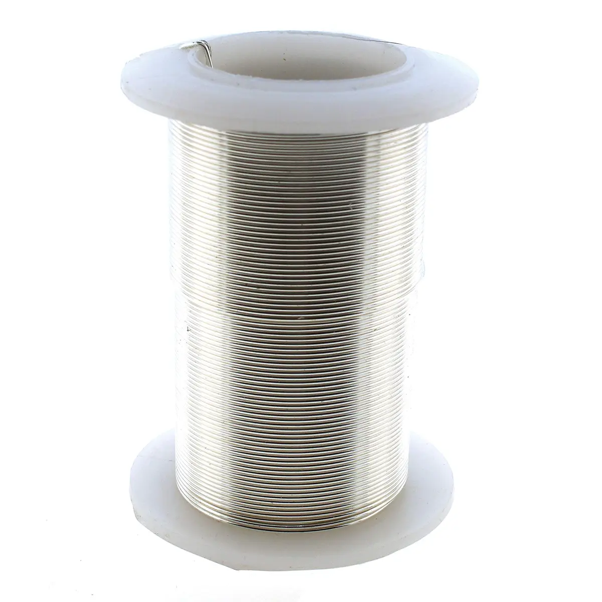 The Beadsmith Copper Jewelry Wire 20 Gauge Silver Color 13.72m (45 Ft) | Tarnish-Resistant for Crafts - view 2