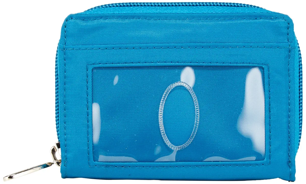 Big Skinny Polka Accordion Card Case Wallet Ocean Blue | Holds 30 Cards, Slim & Lightweight - view 2
