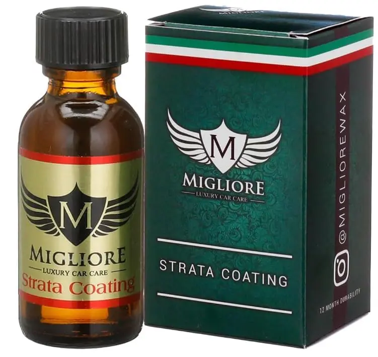 Migliore Strata Coating High Gloss SiO2 PRO Ceramic Coating 1 oz | 12 Months UV & Contaminant Protection - view 3
