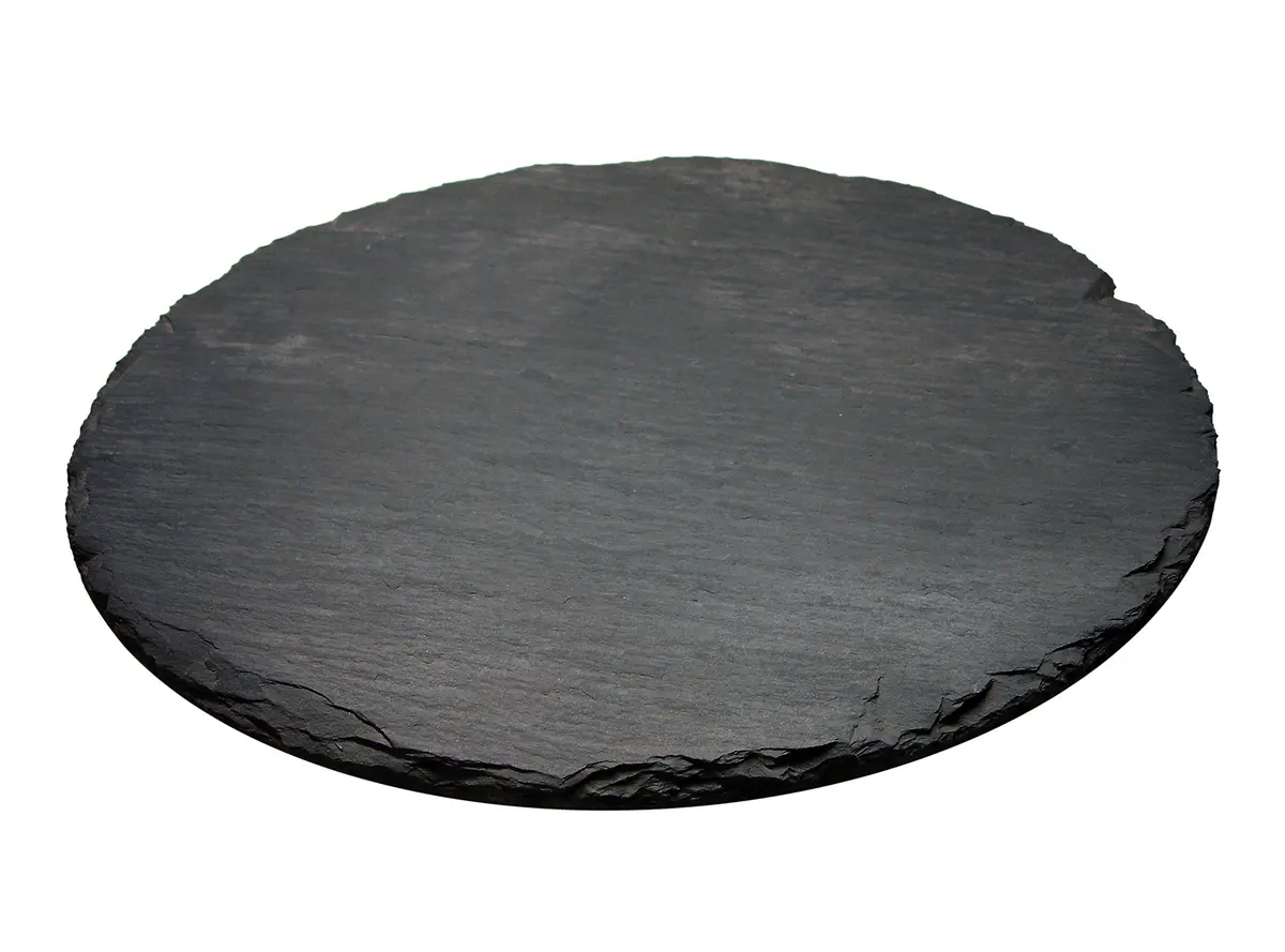 Vinotemp Slate Cheese Markers Set with Tray & Chalk | Natural Stone - view 3