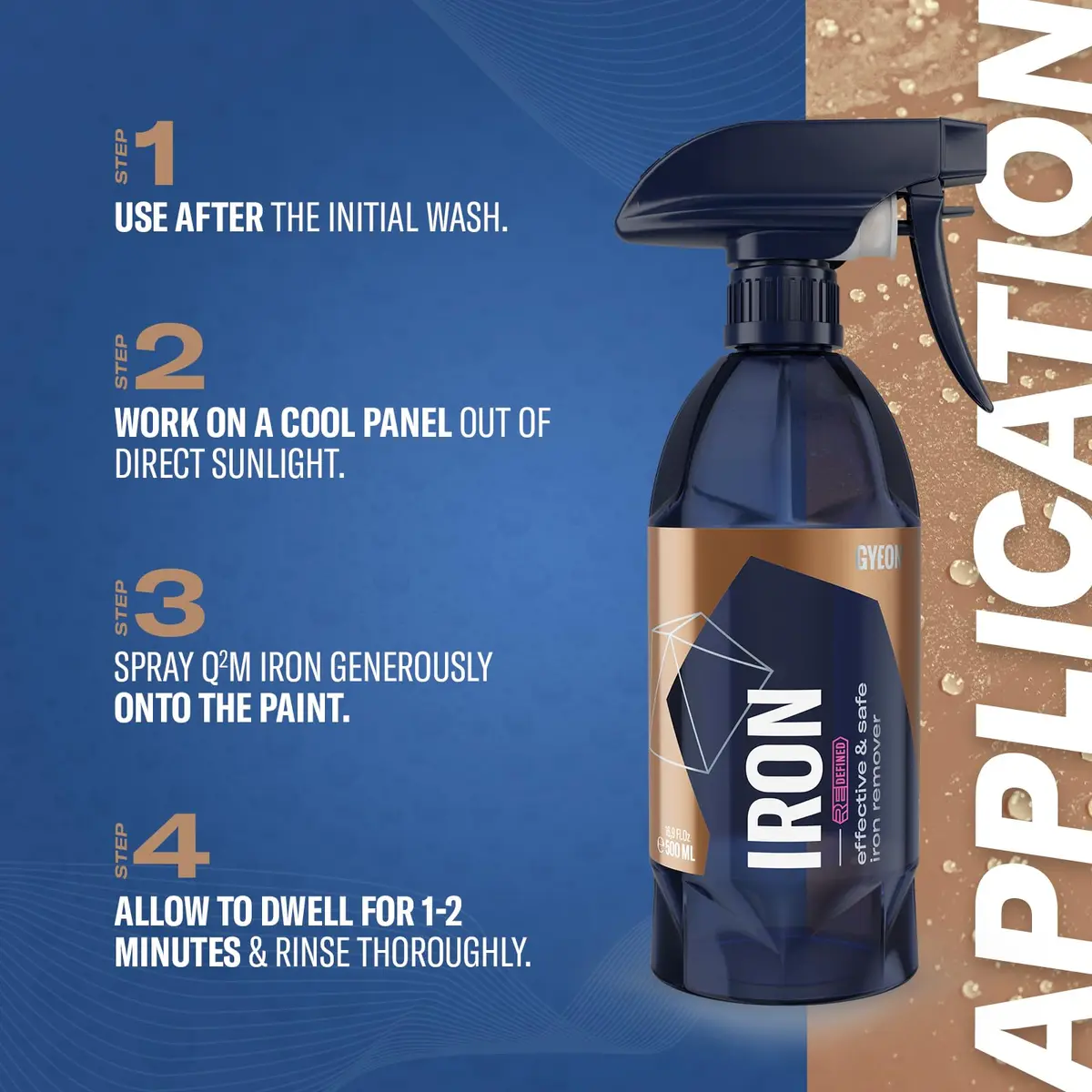Gyeon Iron Redefined Paint Cleaner and Fallout Remover 135.26 Fl Oz | pH Neutral Iron & Fallout Removal - view 7